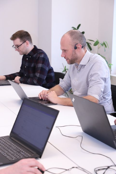 An iPify IP maintenance specialist at work